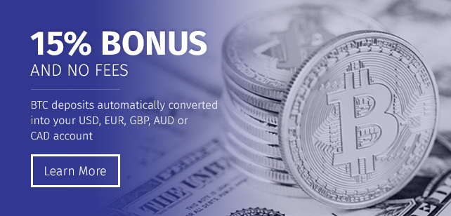 15% Bonus for BTC Deposit – FX Choice